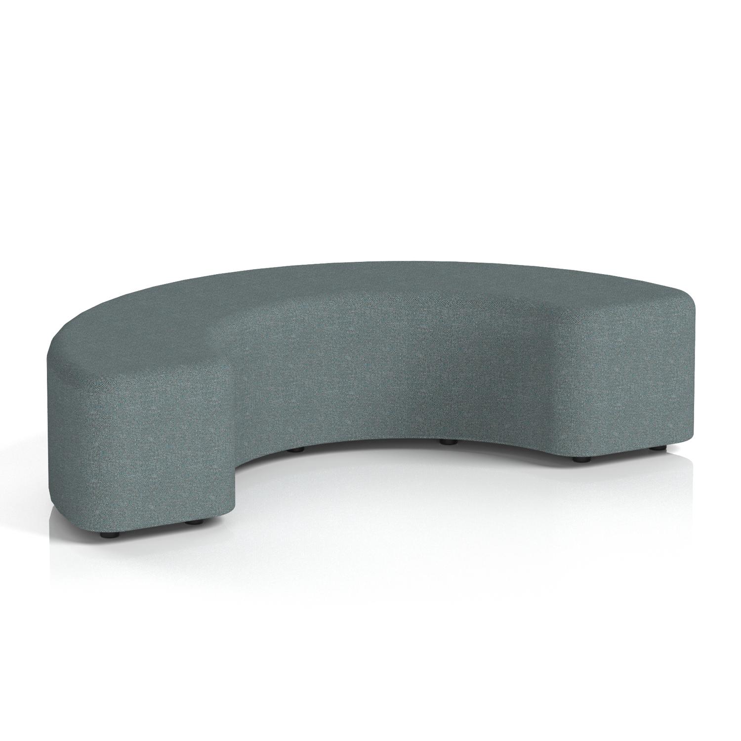 Harlestone 180 Degree Stool In Main Line Flax Fabric - Westminster Body And Top