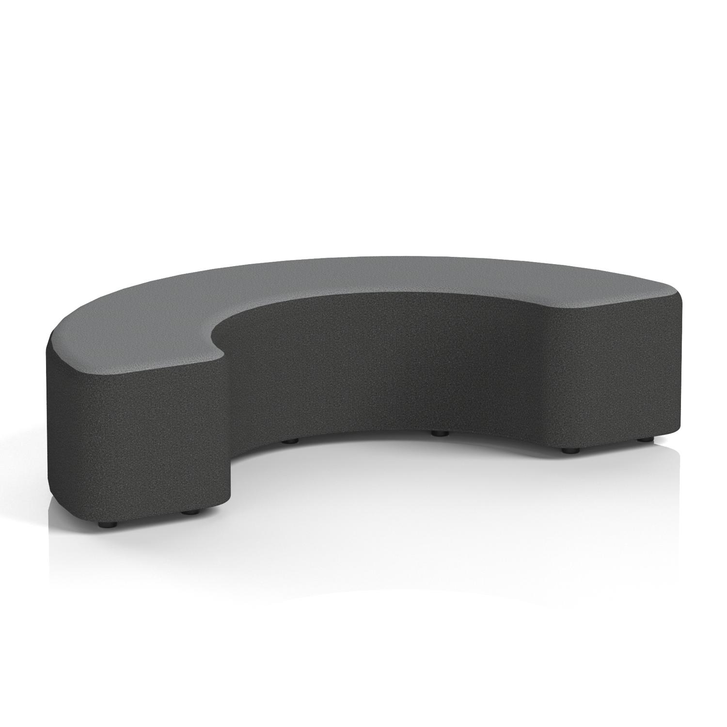 Harlestone 180 Degree Stool In Synergy Fabric - Mix Body Partner Top
