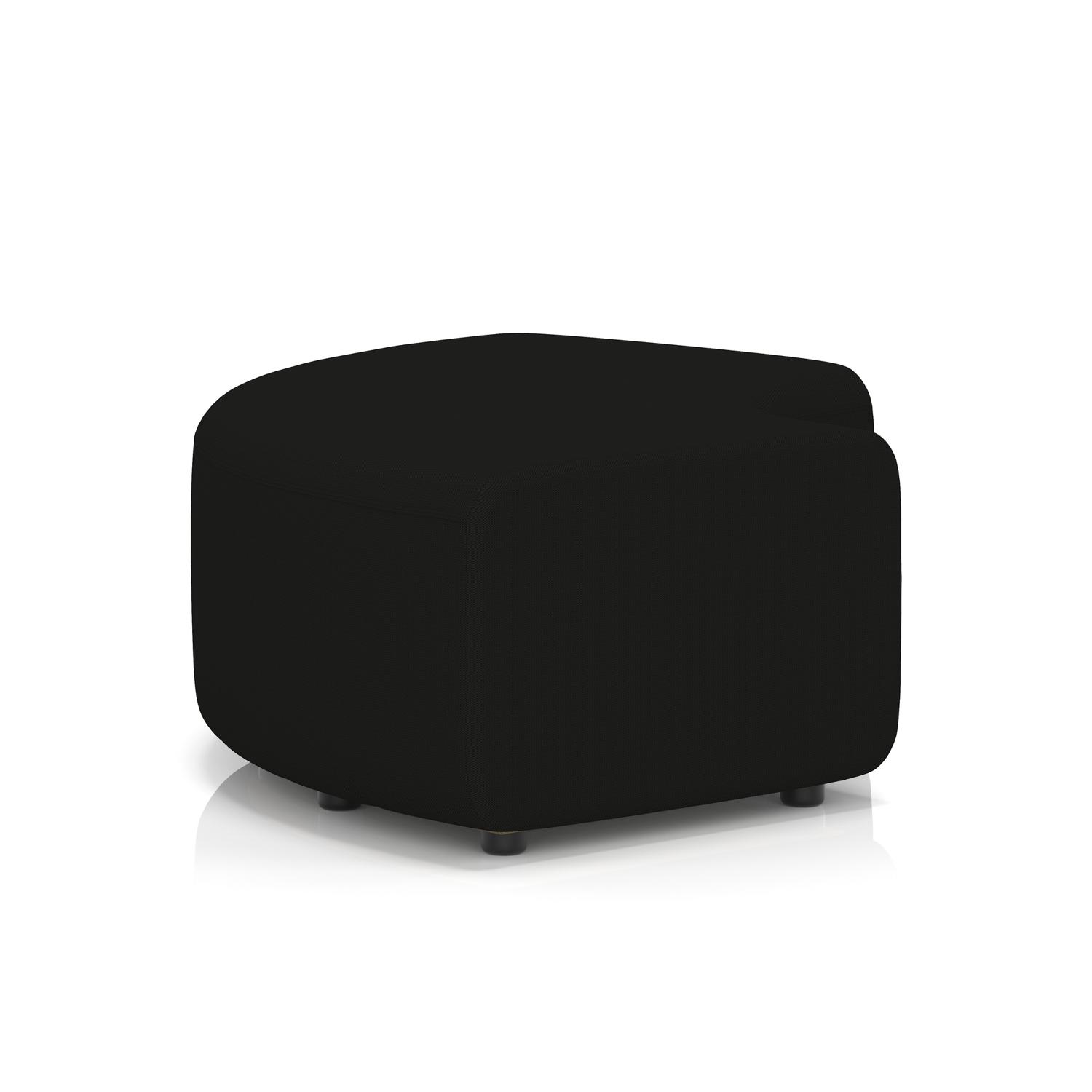 Mawsley Modular Seating 90 Degree Backless Curved Unit in Era - Forward