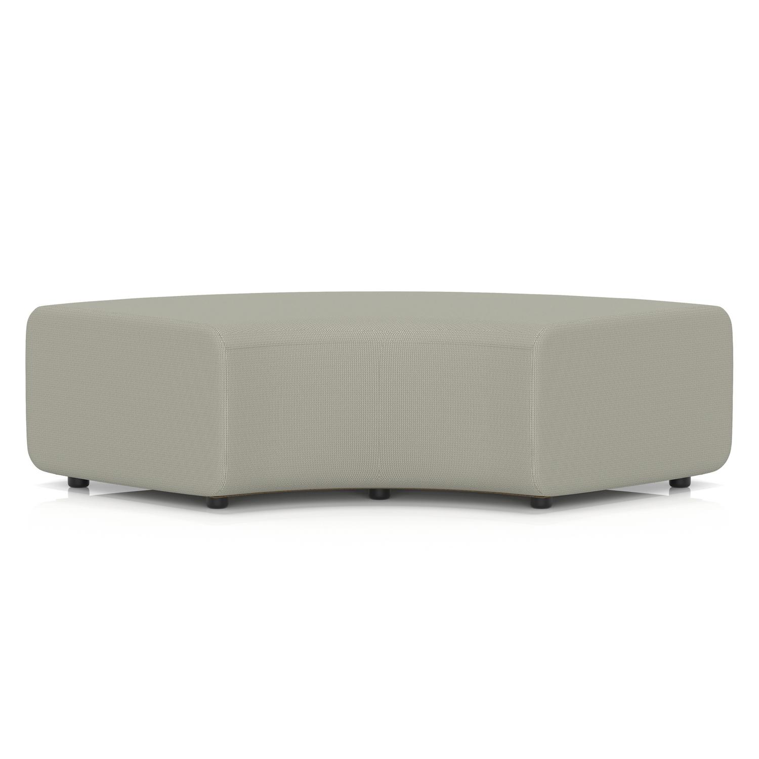 Mawsley Modular Seating 90 Degree Backless Curved Unit in Era - Generation