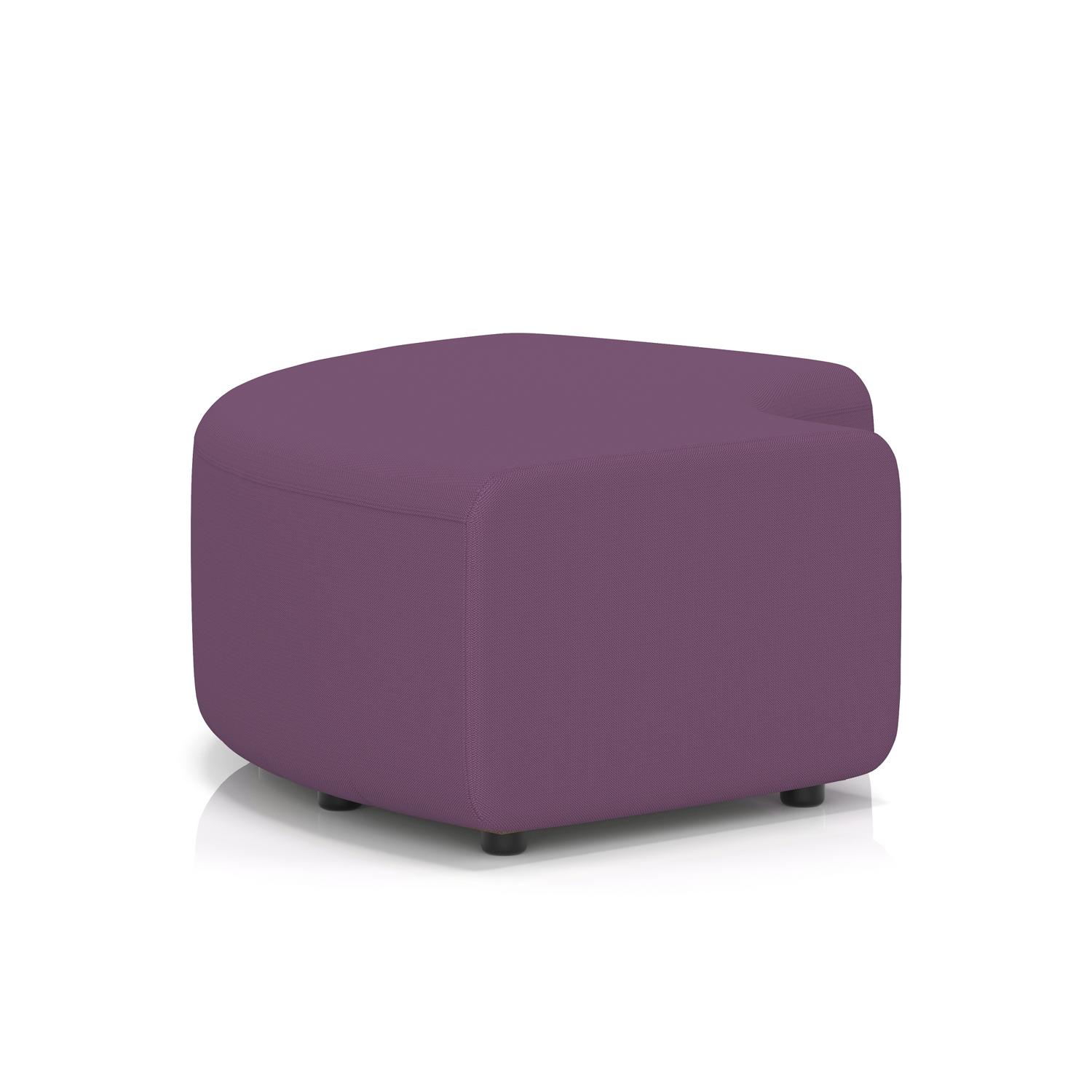 Mawsley Modular Seating 90 Degree Backless Curved Unit in Era - Prime