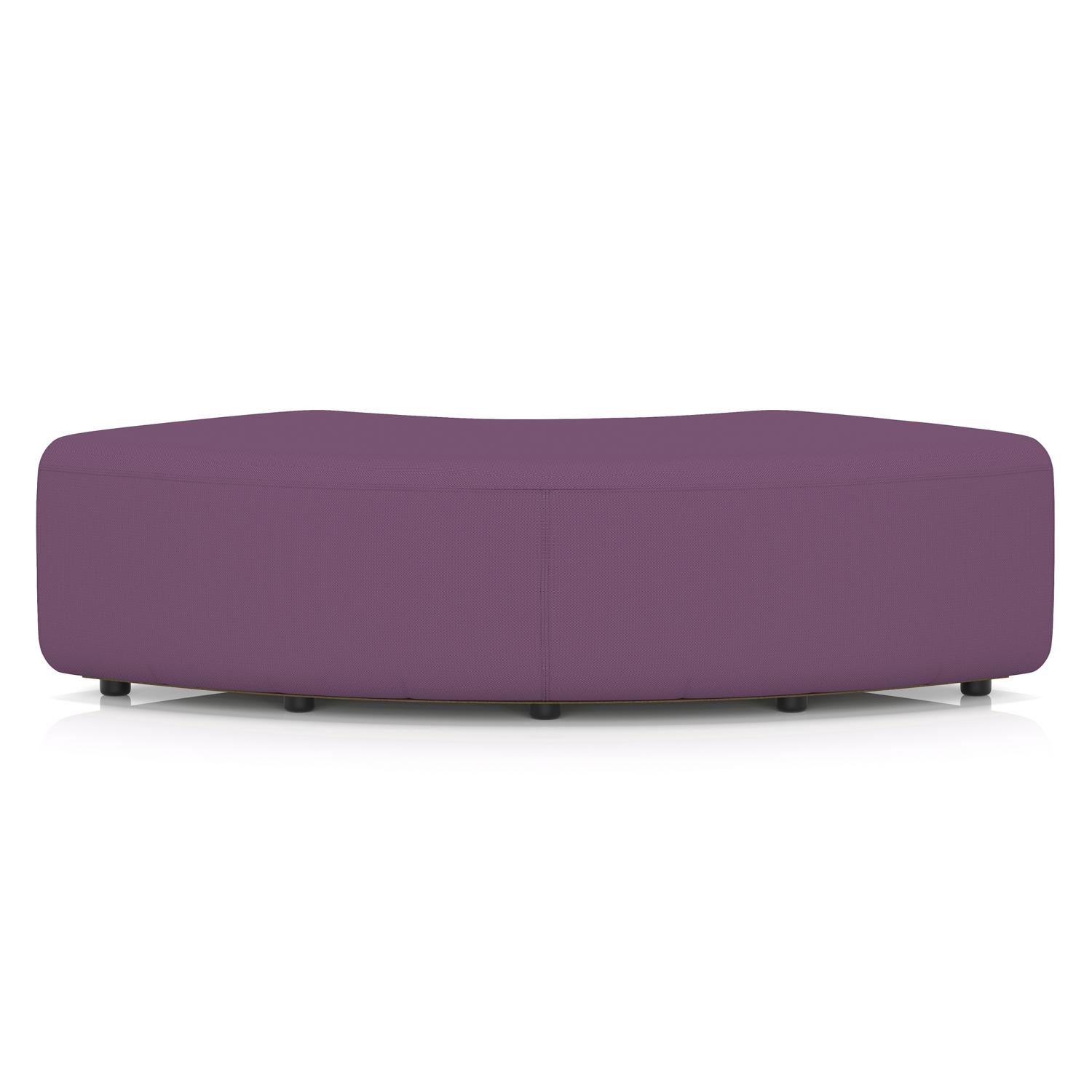 Mawsley Modular Seating 90 Degree Backless Curved Unit in Era - Prime