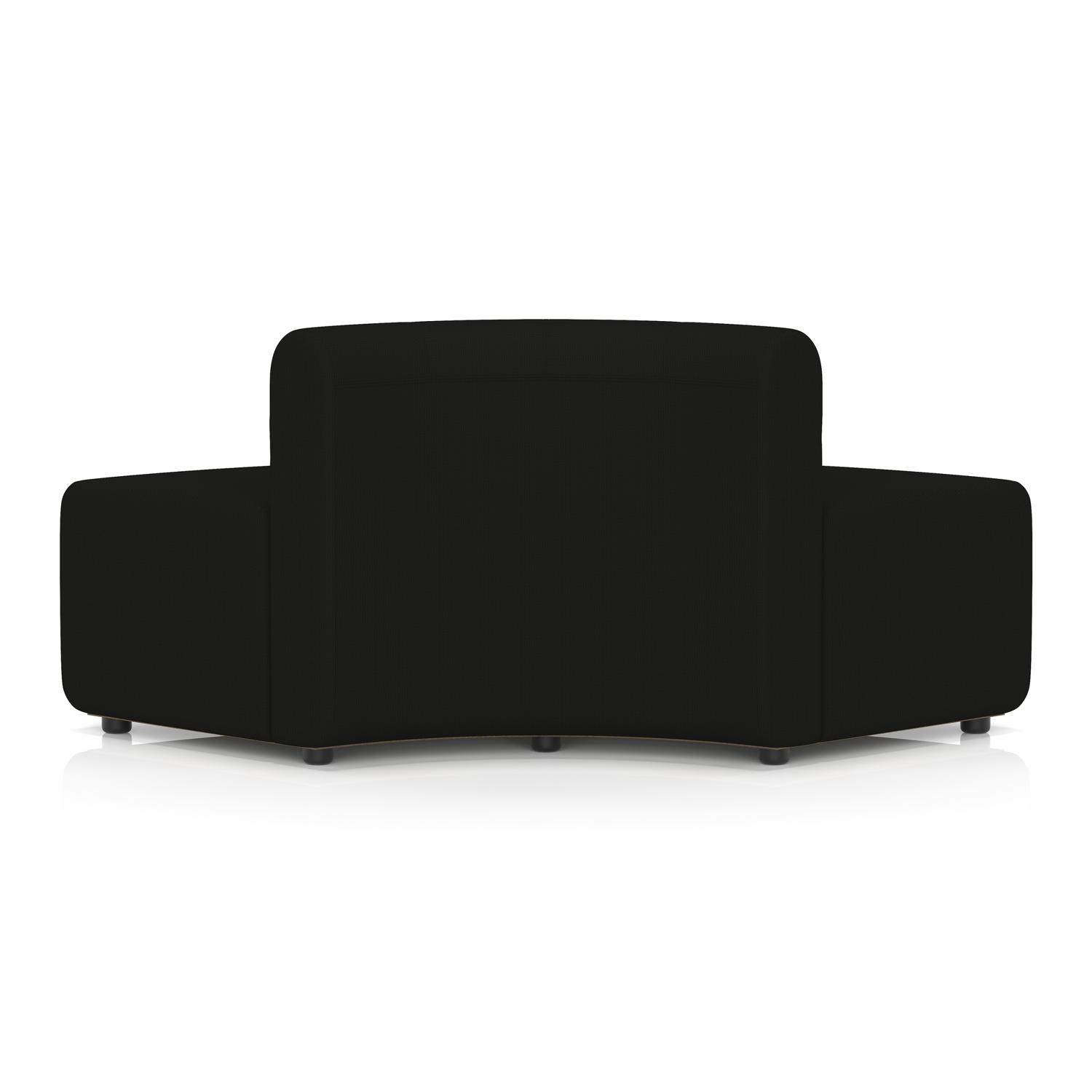 Mawsley Modular Seating 90 Degree Outer Curve Low Back Unit in Era - Forward