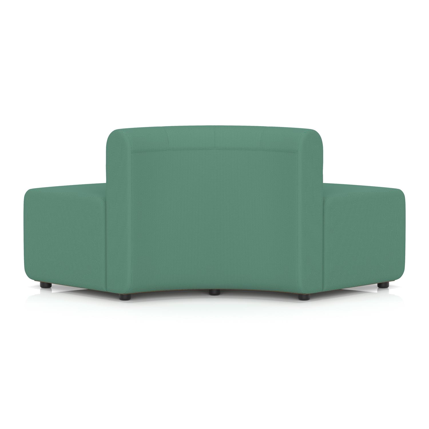 Mawsley Modular Seating 90 Degree Outer Curve Low Back Unit in Era - Rest