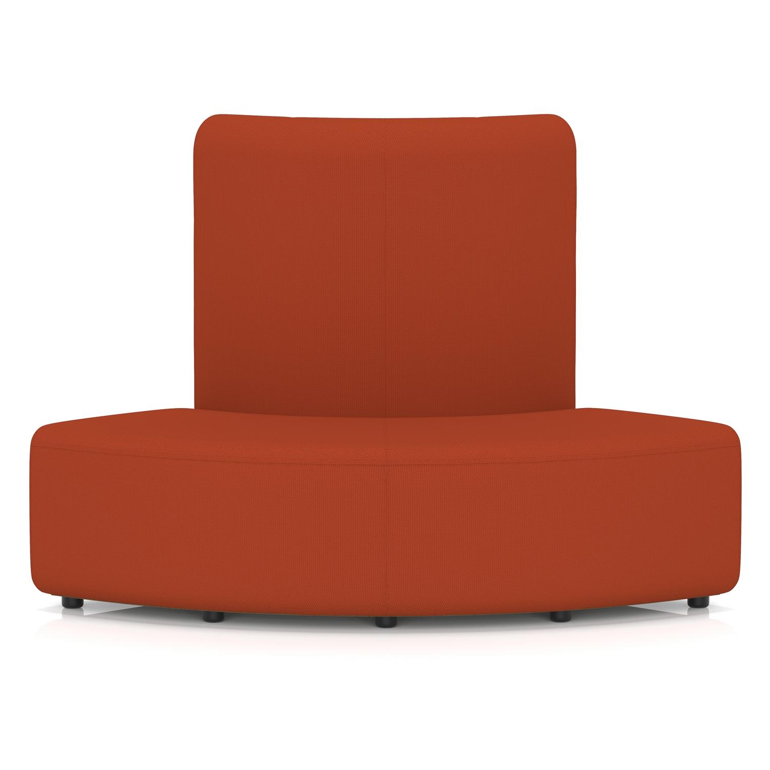 Mawsley Modular Seating 90 Degree Outer Curve High Back Unit in Era - Experience