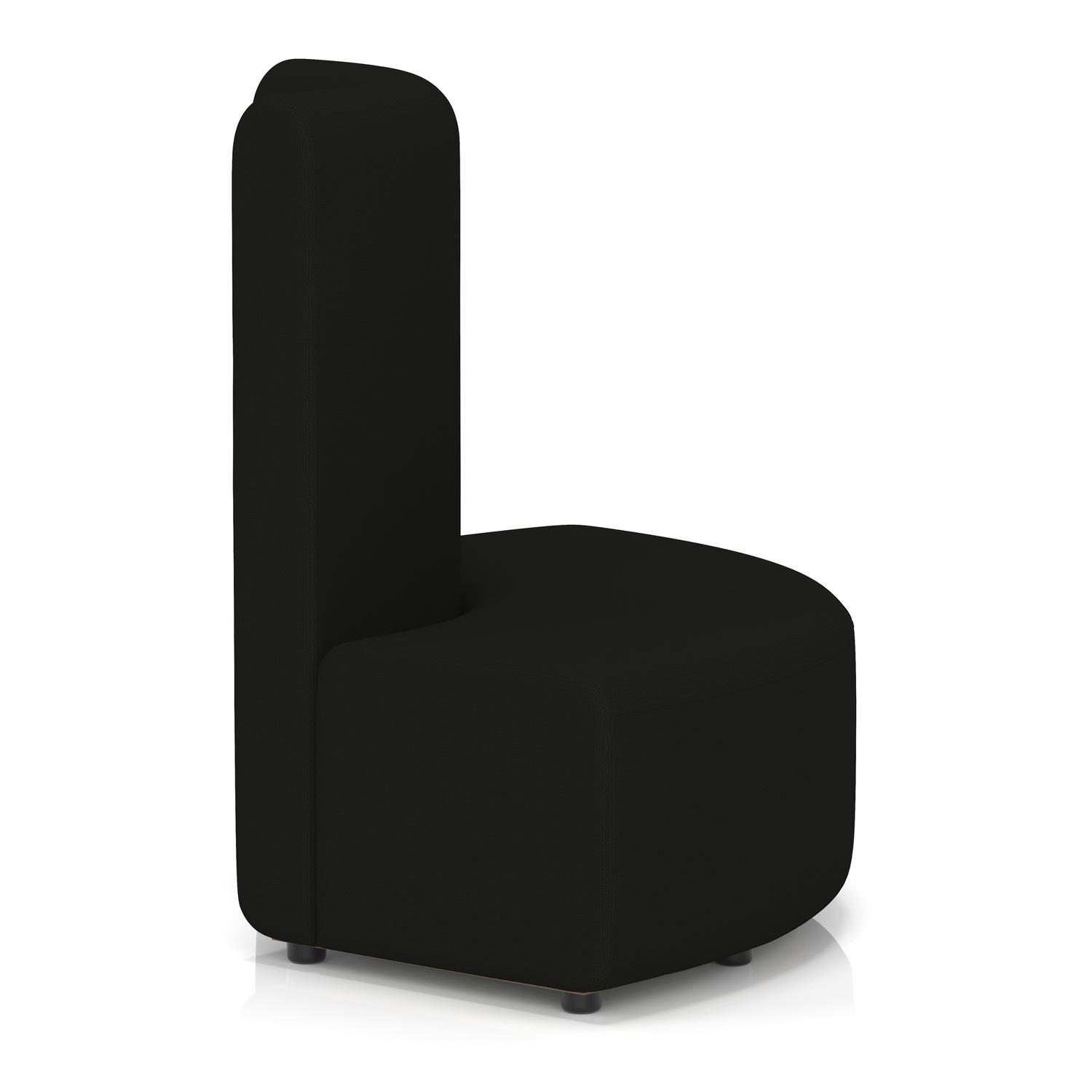 Mawsley Modular Seating 90 Degree Outer Curve High Back Unit in Era - Forward