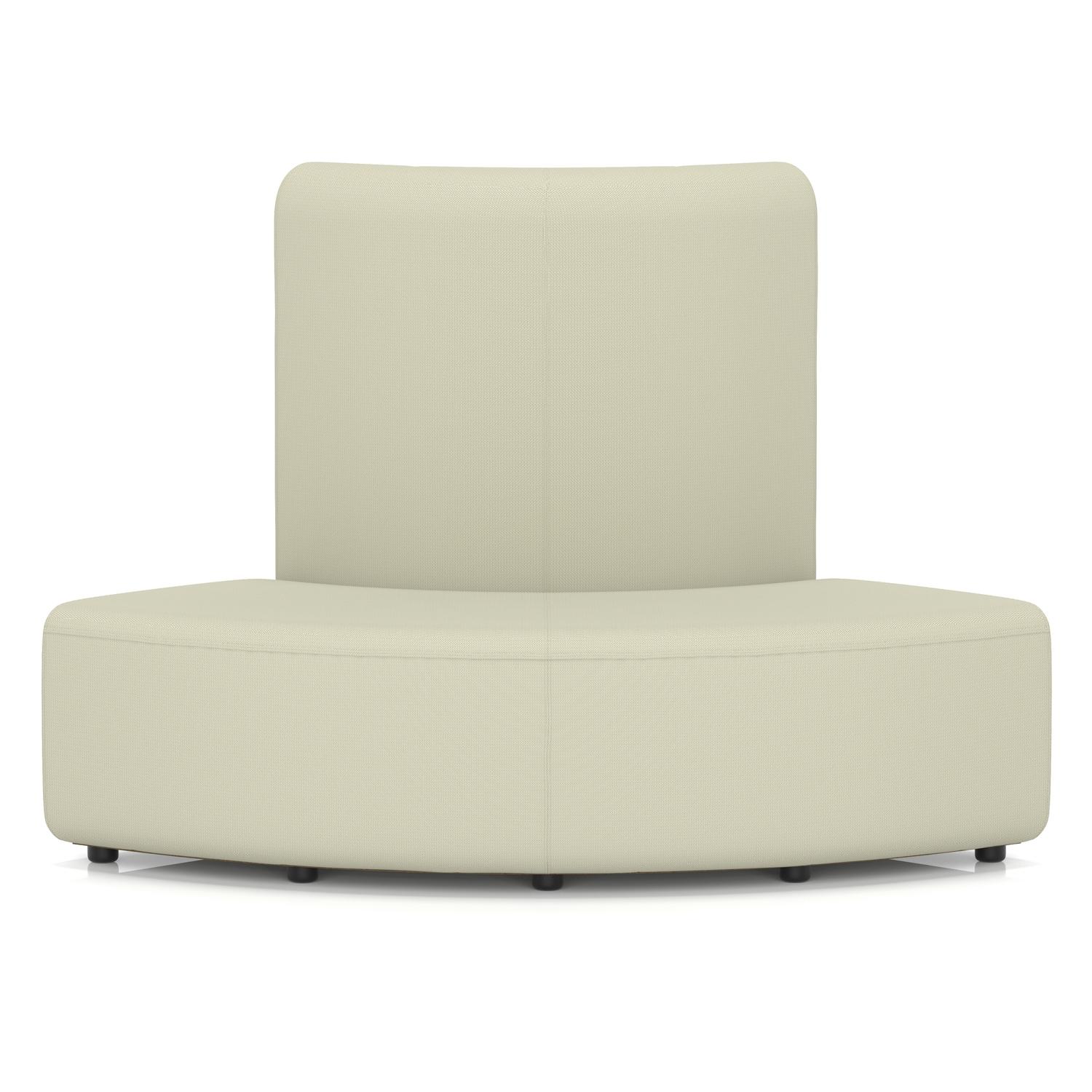 Mawsley Modular Seating 90 Degree Outer Curve High Back Unit in Era - Futurist