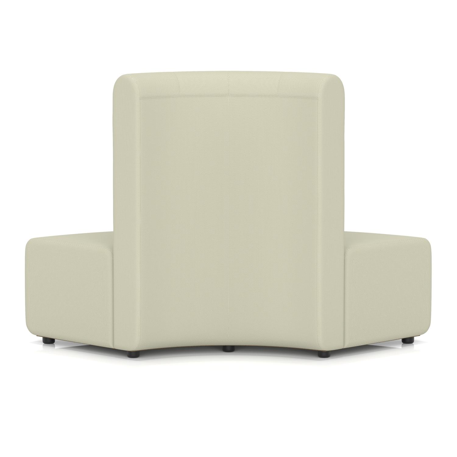 Mawsley Modular Seating 90 Degree Outer Curve High Back Unit in Era - Futurist