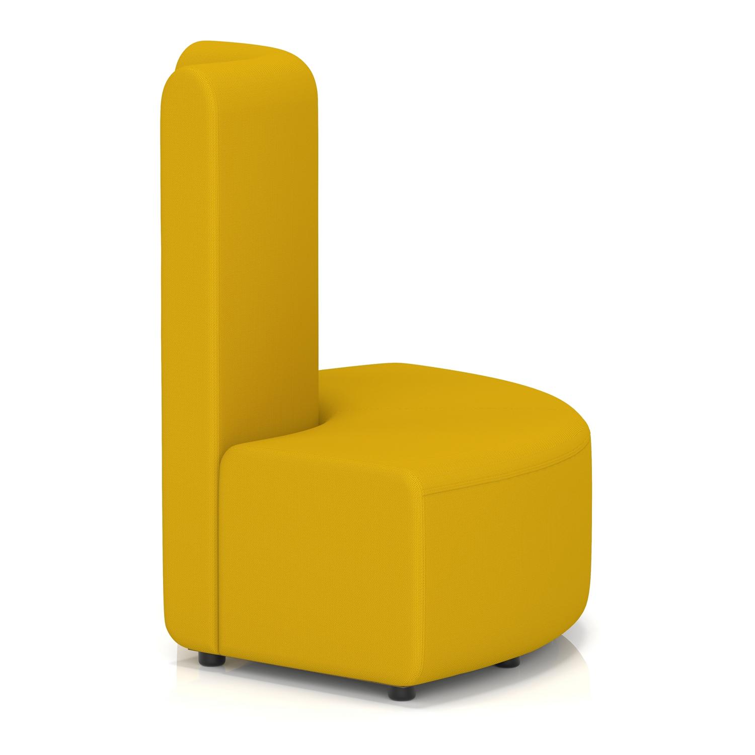 Mawsley Modular Seating 90 Degree Outer Curve High Back Unit in Era - Occasion