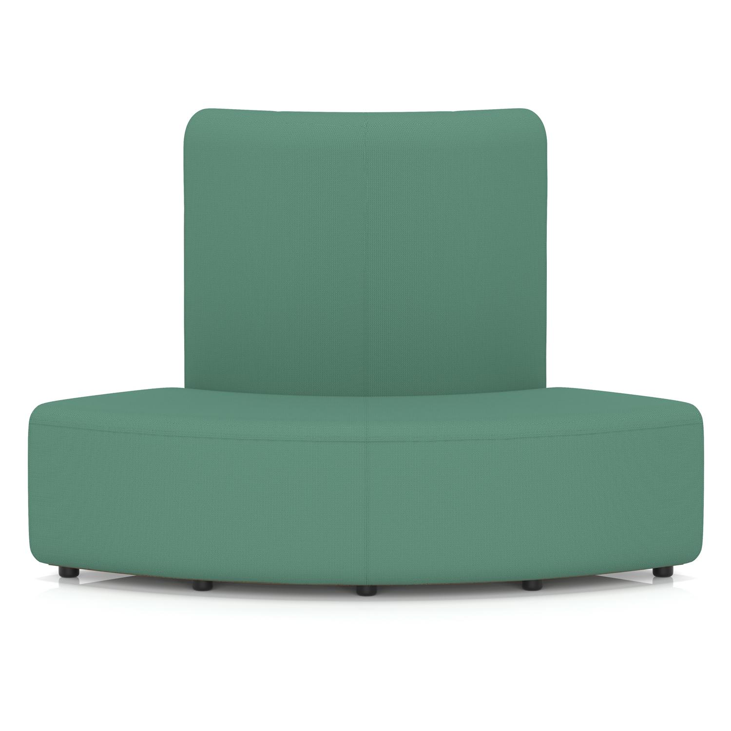 Mawsley Modular Seating 90 Degree Outer Curve High Back Unit in Era - Rest