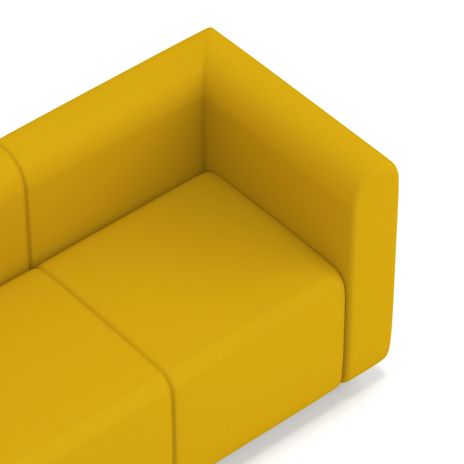 Mawsley Modular Seating Set L-Shaped Corner Sofa 7 Seater With Arms in Era - Occasion