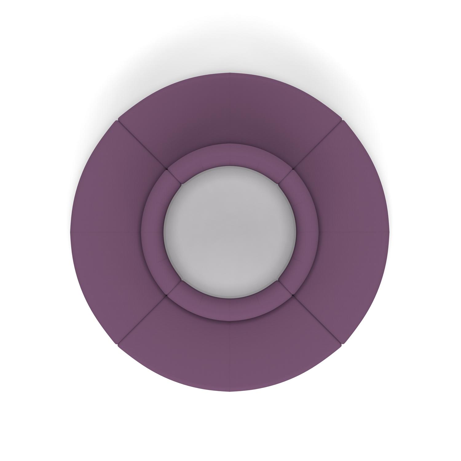 Mawsley Modular Seating Set Circular island Low Back in Era - Prime