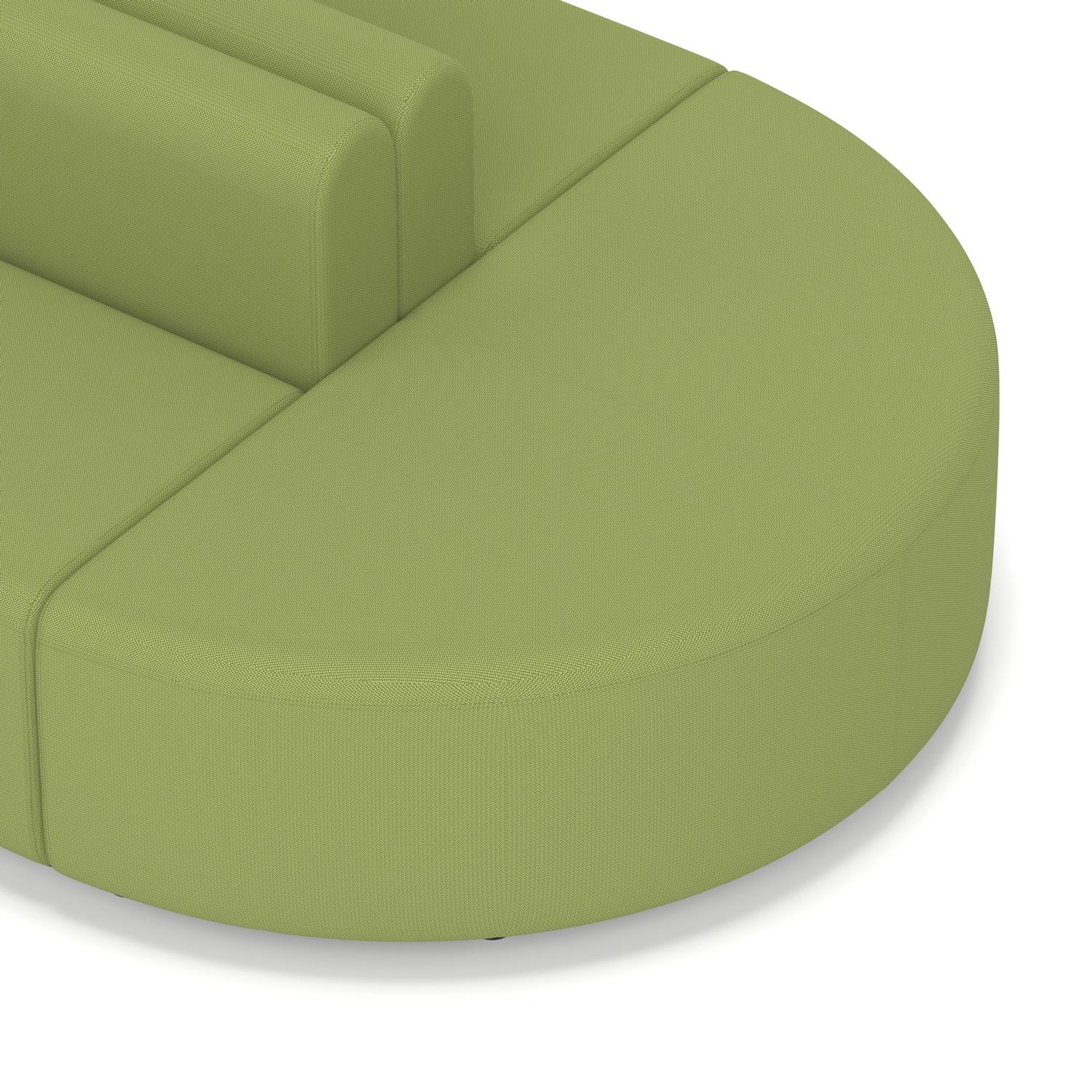 Mawsley Modular Seating Set Capsule Island Low Back 8 Seater in Era - Endurance
