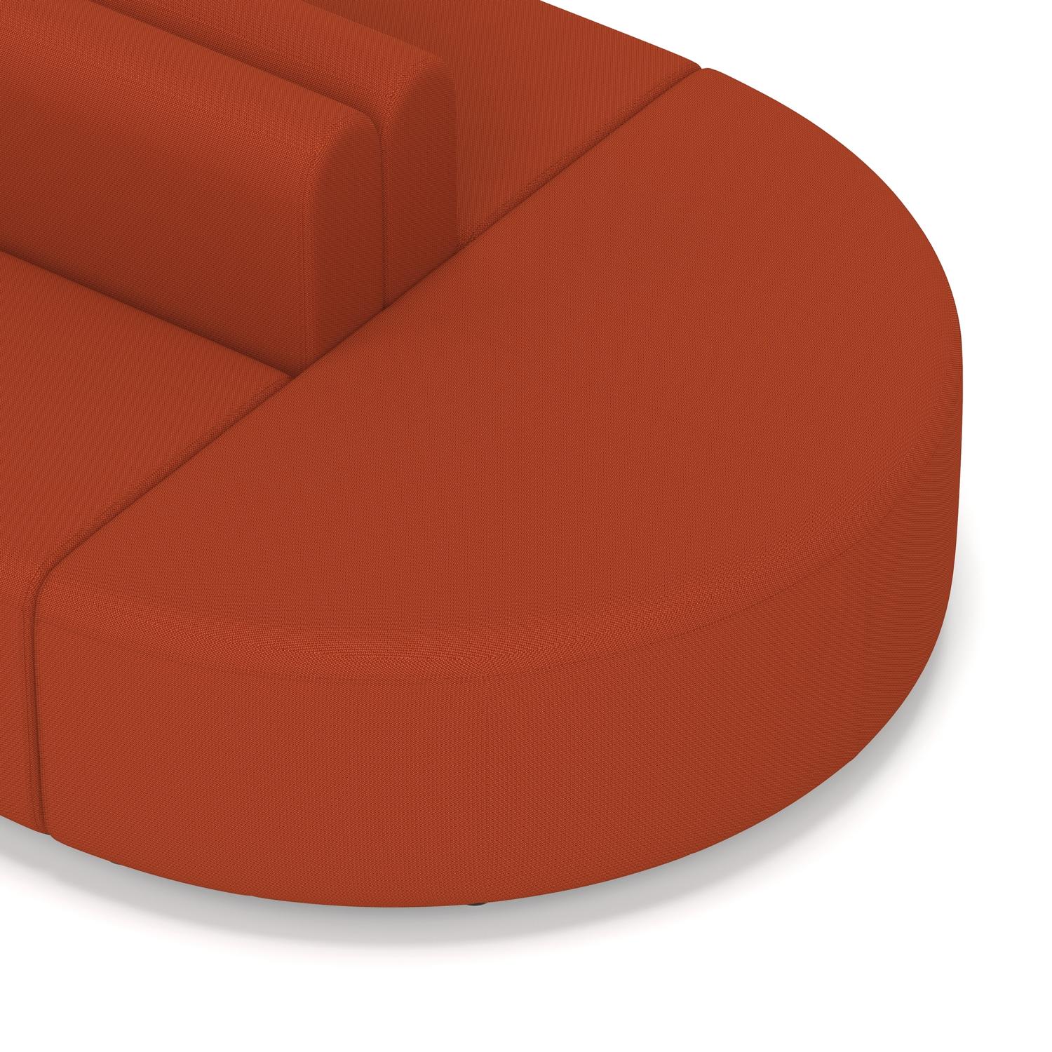 Mawsley Modular Seating Set Capsule Island Low Back 8 Seater in Era - Experience