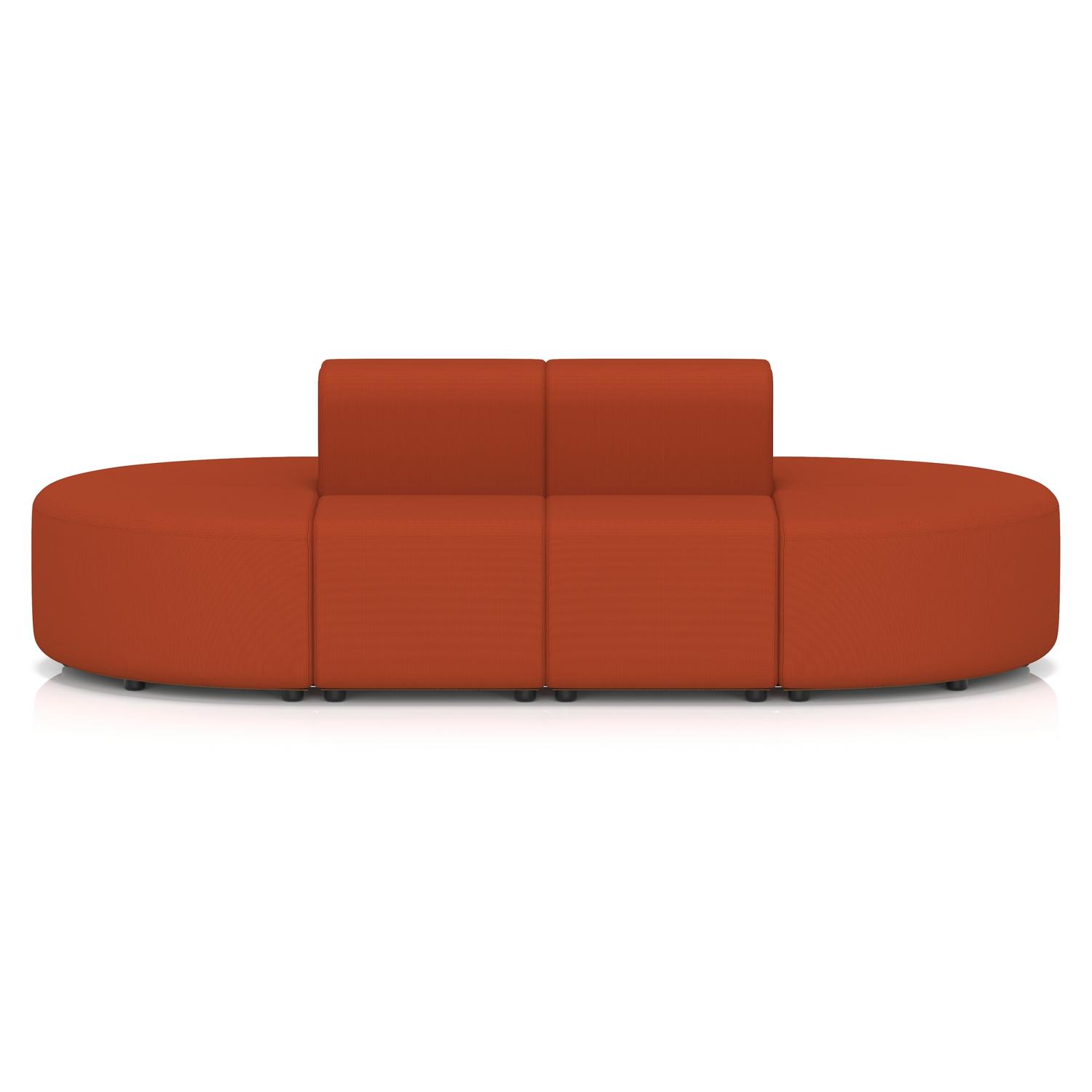 Mawsley Modular Seating Set Capsule Island Low Back 8 Seater in Era - Experience
