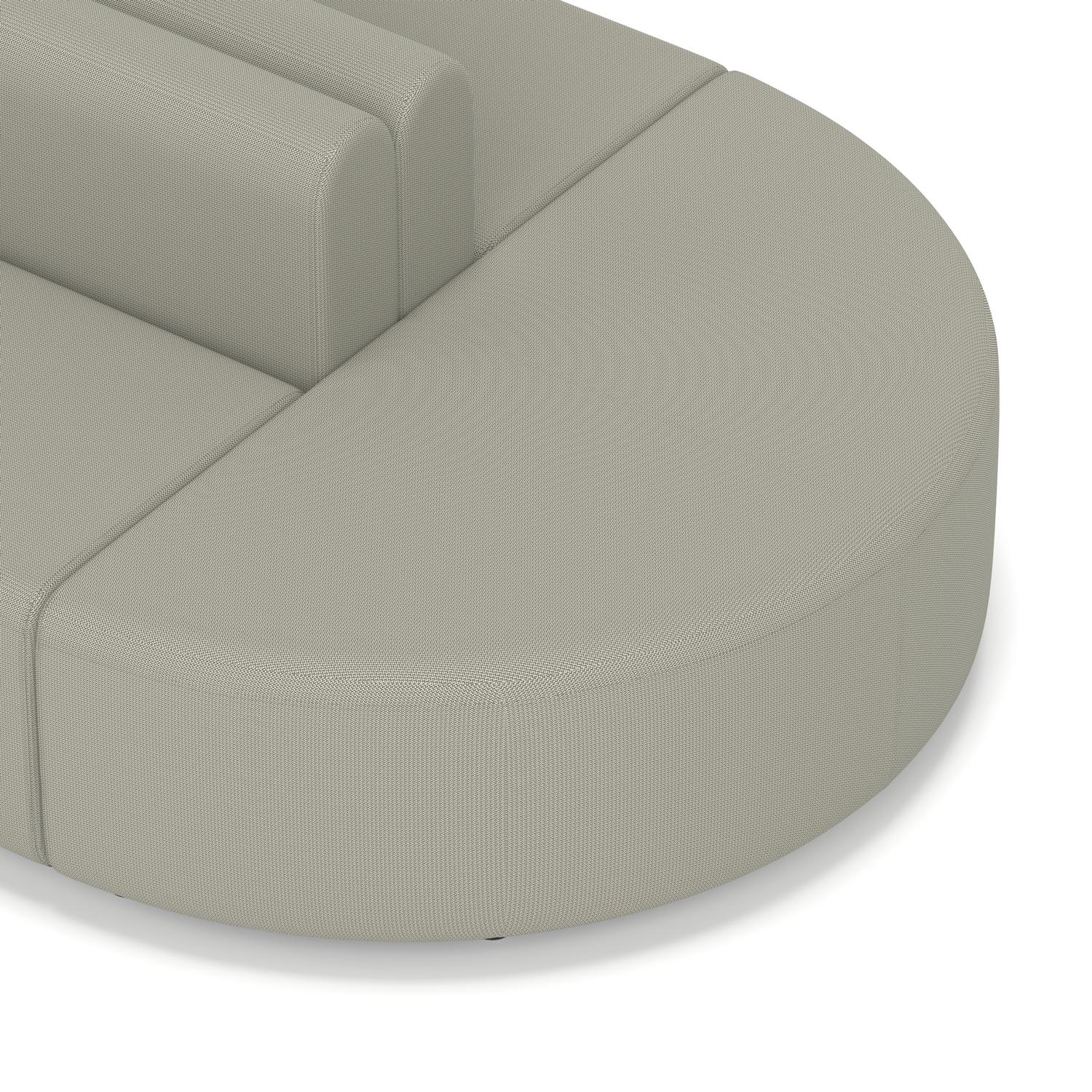 Mawsley Modular Seating Set Capsule Island Low Back 8 Seater in Era - Generation