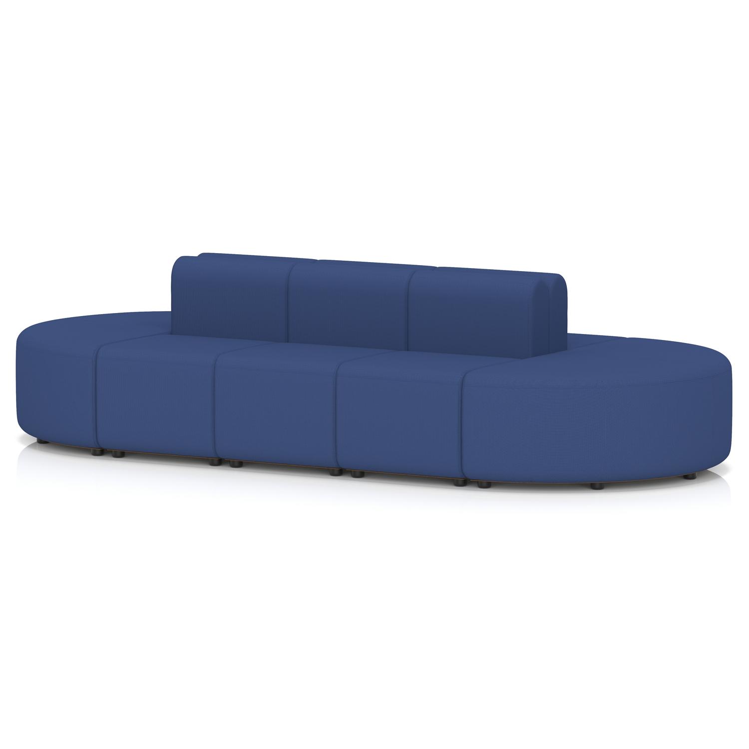 Mawsley Modular Seating Set Capsule Island Low Back 10 Seater in Era - Perennial