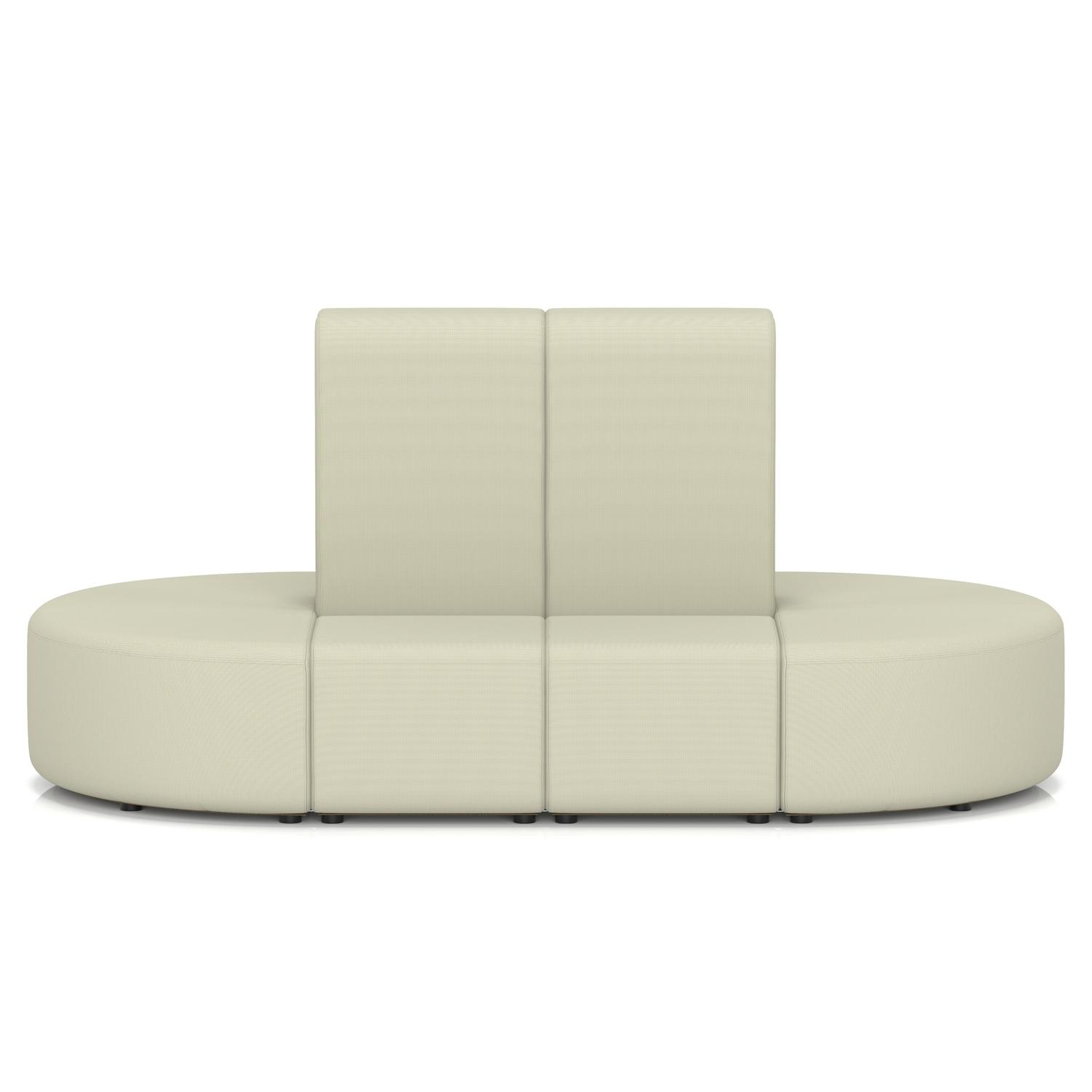 Mawsley Modular Seating Set Capsule Island High Back 8 Seater in Era - Futurist