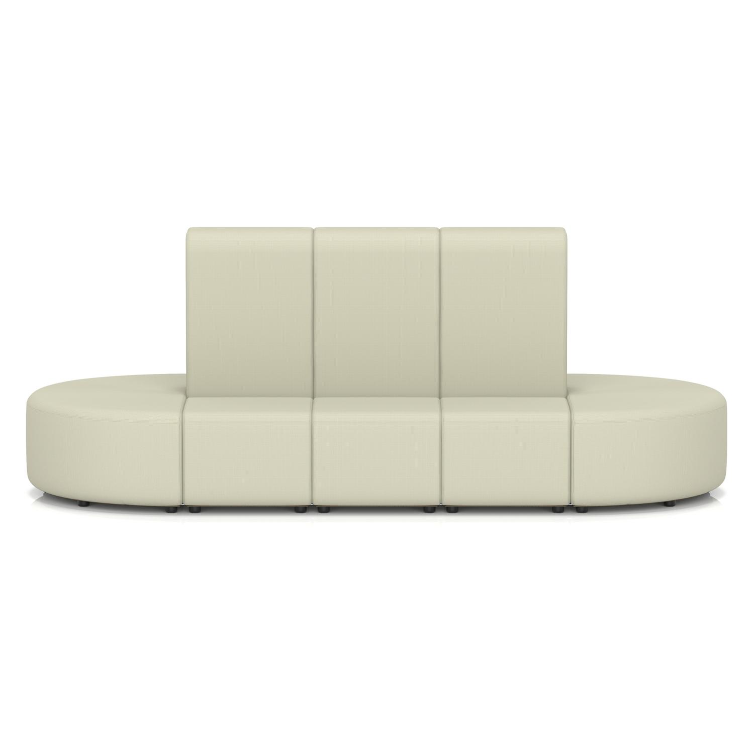Mawsley Modular Seating Set Capsule Island High Back 10 Seater in Era - Futurist