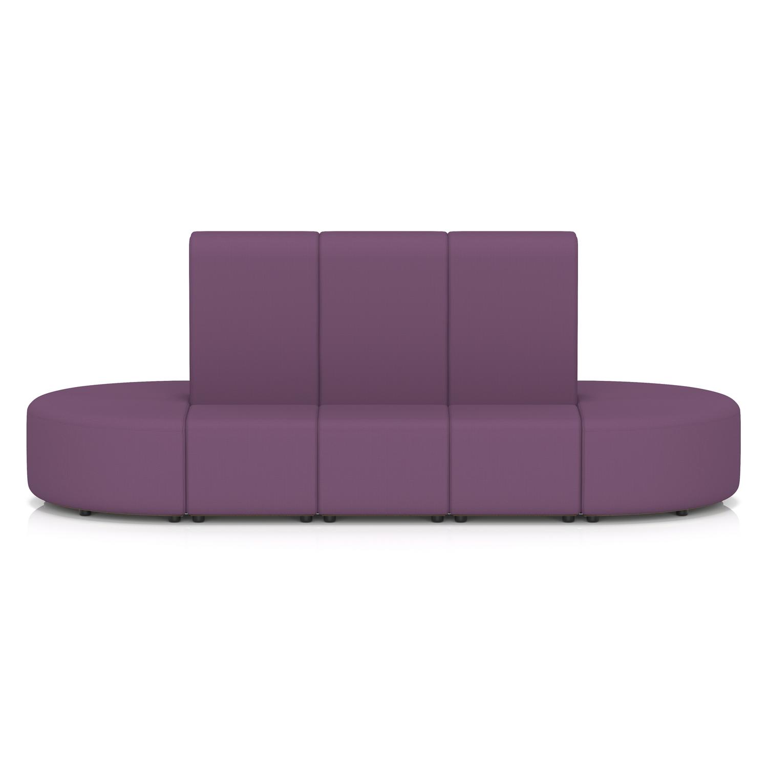 Mawsley Modular Seating Set Capsule Island High Back 10 Seater in Era - Prime