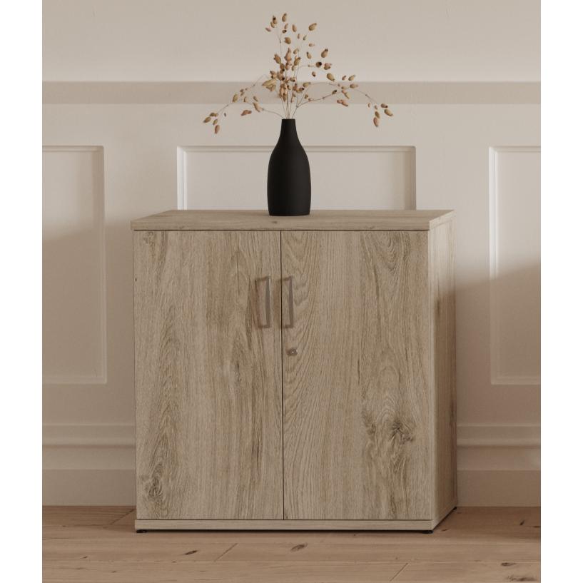 Impulse 800mm Cupboard Beech and White